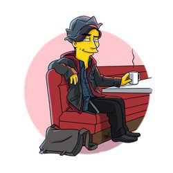 Jughead, en la versión simpsonizada de 'Riverdale'