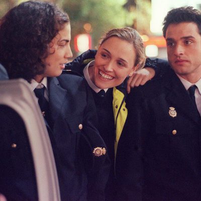 Laura Pamplona, Daniel Guzmán y Toni Acosta, en 'Policías, en el corazón de la calle'