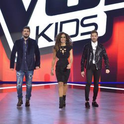 Los coaches en la final de 'La Voz Kids'