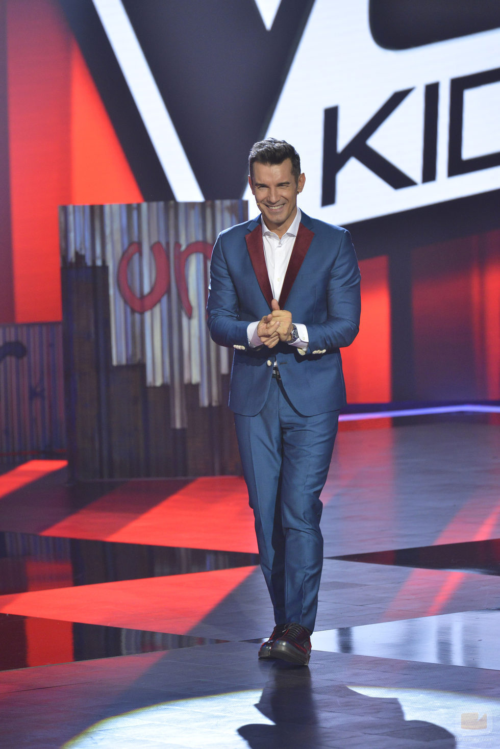 Jesús Vázquez en la final de 'La Voz Kids'