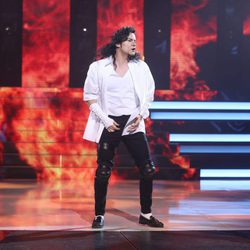 Michael Jackson en la gala 8 de 'Tu cara no me suena todavía'