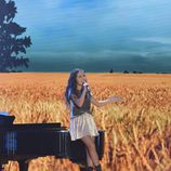 Esperanza cantando en la final de 'La Voz Kids'