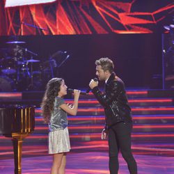 David Bisbal y Esperanza en la final de 'La Voz Kids'