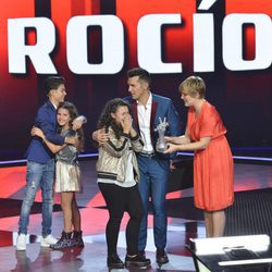 Rocío Aguilar la ganadora de 'La Voz Kids'