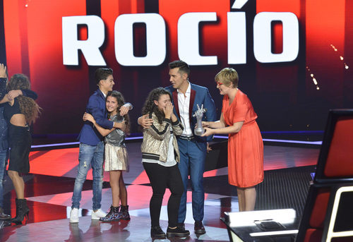 Rocío Aguilar la ganadora de 'La Voz Kids'