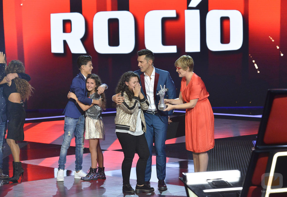 Rocío Aguilar la ganadora de 'La Voz Kids'