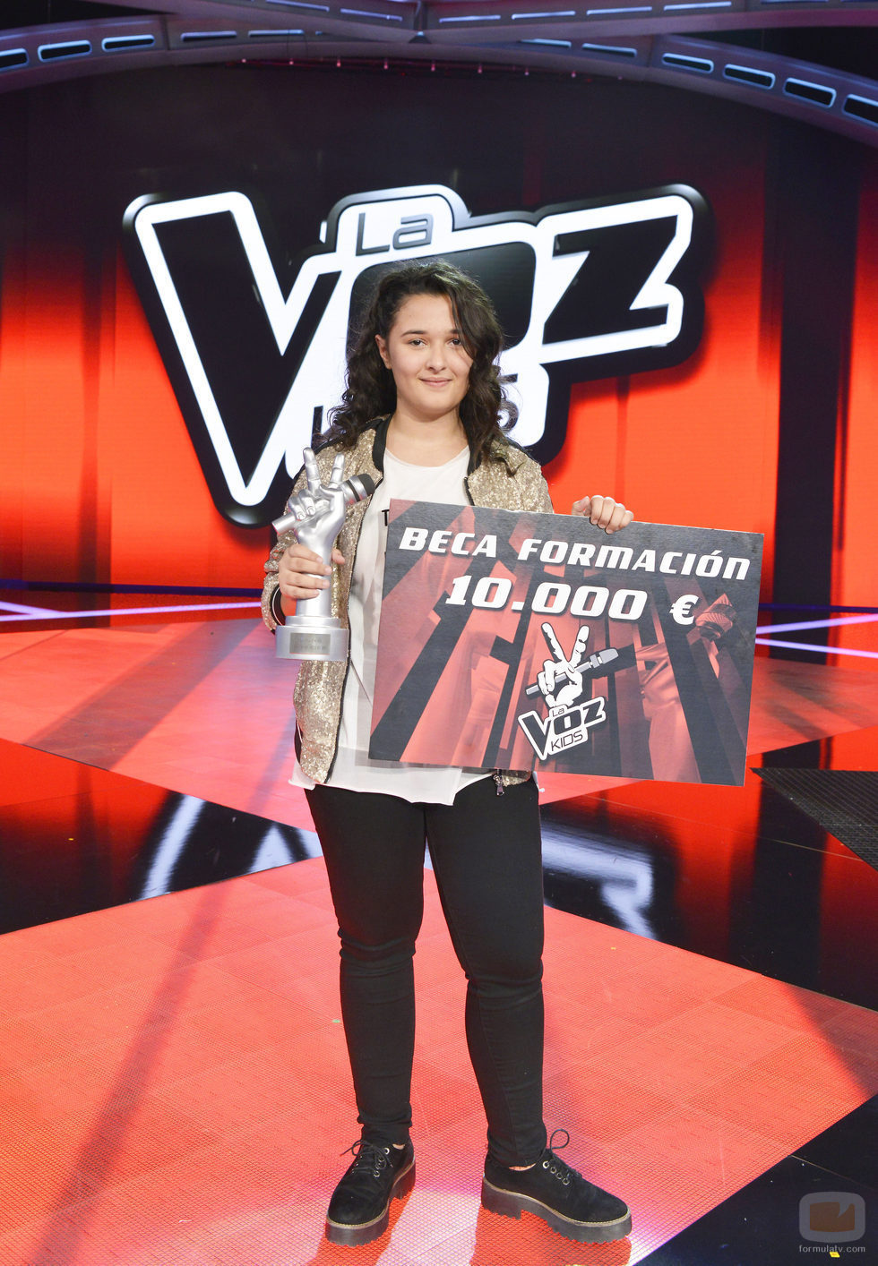 Rocío Aguilar, ganadora de 'La Voz Kids'