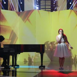 Tamara Valdever imita a Lana del Rey en la octava gala de 'Tu cara no me suena'