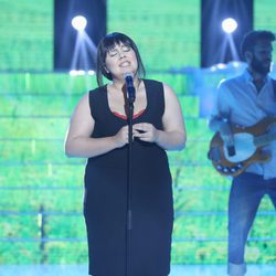 Vicky Armas como Amaral en la octava gala de 'Tu cara no me suena todavía'