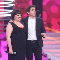 Vicky Armas y Manel Fuentes en la octava gala de 'Tu cara no me suena todavía' 