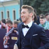 Nathan Trent en la red carpet del Festival de Eurovisión 2017