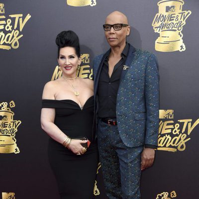 RuPaul, en la gala MTV Movie & TV Awards 2017