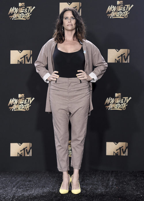 Amy Landecker, en la gala MTV Movie & TV Awards 2017