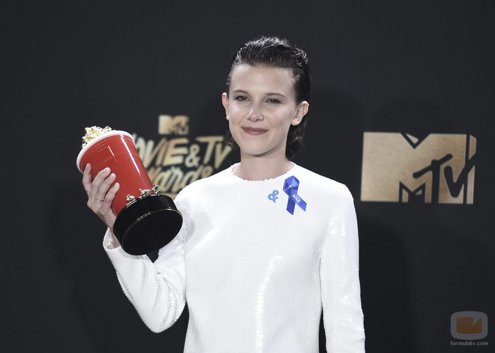 Millie Bobby Brown, en la gala MTV Movie & TV Awards 2017