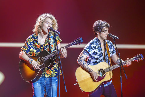 El tercer ensayo de Manel Navarro en el Festival de Eurovisión 2017