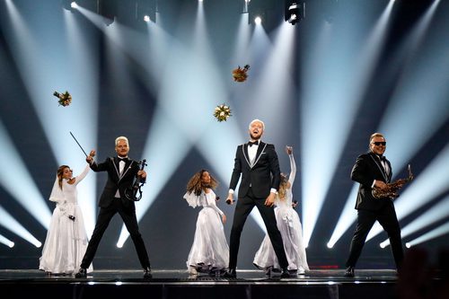 Sunstroke Project (Moldavia) en la Primera Semifinal de Eurovisión 2017