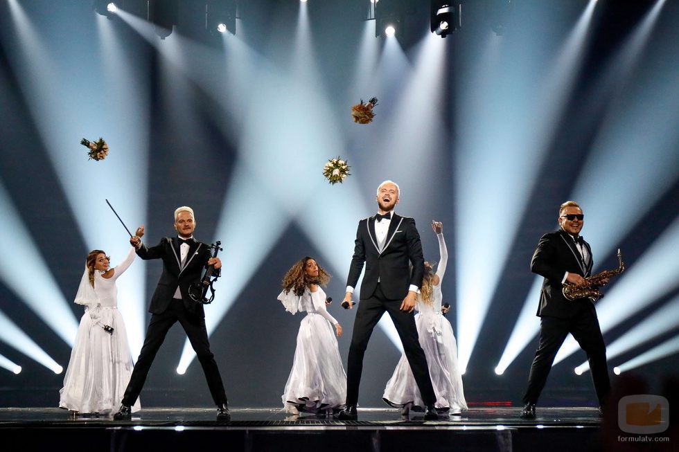 Sunstroke Project (Moldavia) en la Primera Semifinal de Eurovisión 2017
