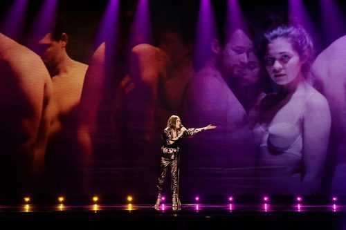 Martina Bárta (República Checa) en la Primera Semifinal de Eurovisión 2017