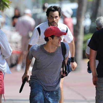 Darren Criss rodando 'The Assassination of Gianni Versace: American Crime Story'