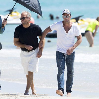 Ricky Martin y Edgar Ramírez actuando en 'The Assassination of Gianni Versace: American Crime Story'