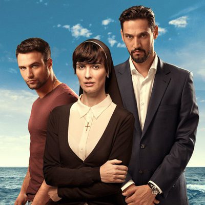 Jesús Castro, Paz Vega y Stany Coppet en 'Perdóname Señor'