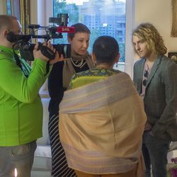 Entrevista de la televisión de Ucrania a Manel Navarro