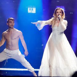 Tijana Bogicevic (Serbia) en la Segunda Semifinal de Eurovisión 2017