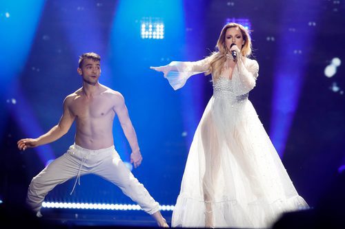 Tijana Bogicevic (Serbia) en la Segunda Semifinal de Eurovisión 2017