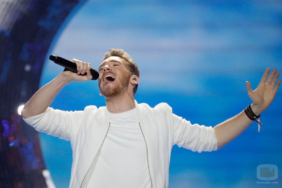 Nathan Trent (Austria) en la Segunda Semifinal de Eurovisión 2017