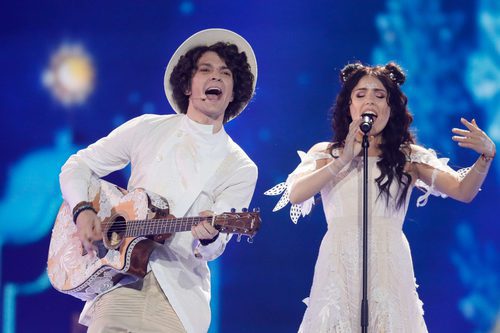 Naviband (Bielorrusia) en la Segunda Semifinal de Eurovisión 2017