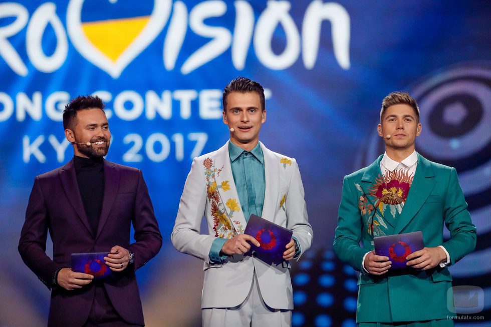 Los presentadores de la Segunda Semifinal de Eurovisión 2017