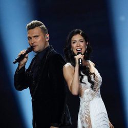 Koit Toome y Laura (Estonia) en la Segunda Semifinal de Eurovisión 2017