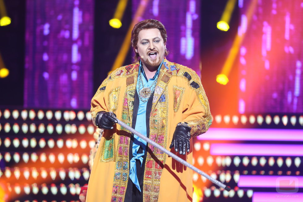 Germán Scasso imita a Tino Casal en la novena gala de 'Tu cara no me suena todavía'