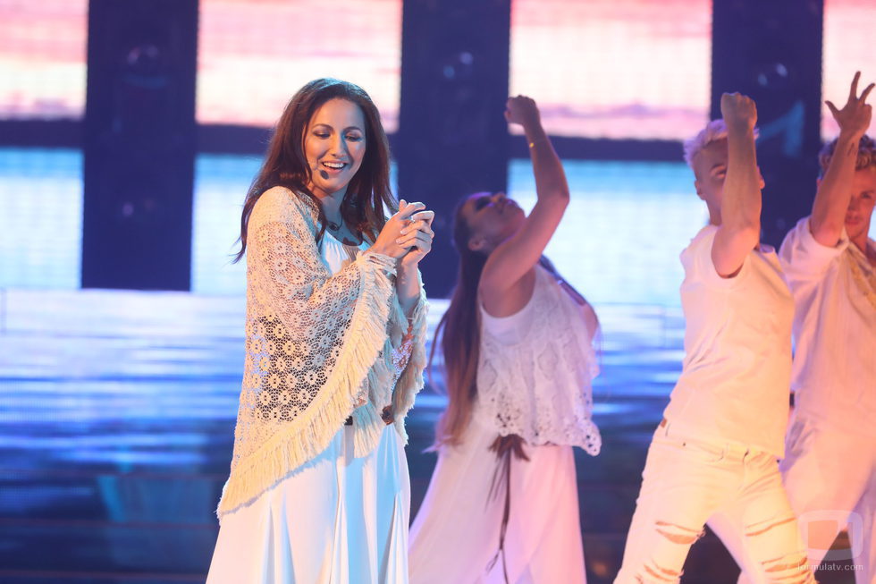 Isabel Sarabia imita a Niña Pastori en la novena gala de 'Tu cara no me suena todavía'