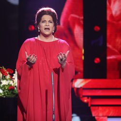 Adrián Quiles imita a María Callas en la novena gala de 'Tu cara no me suena todavía'