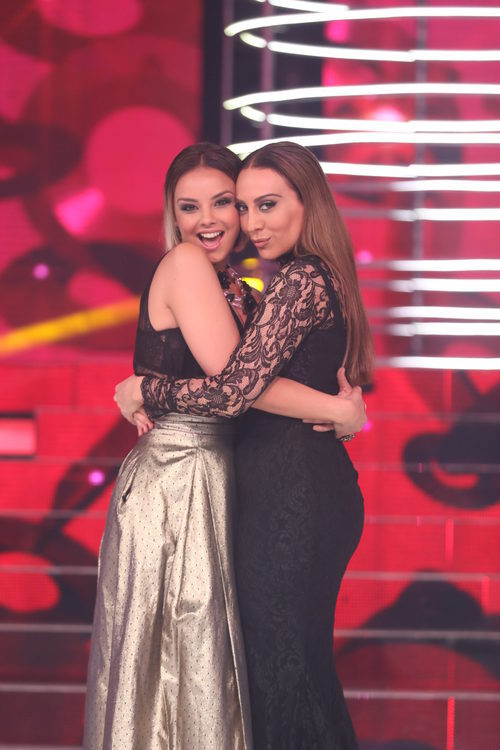 Mónica Naranjo y Chenoa en la novena gala de 'Tu cara no me suena todavía'