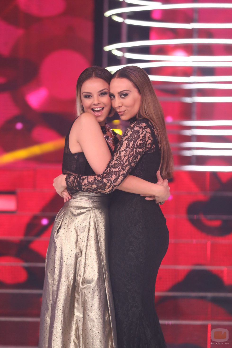 Mónica Naranjo y Chenoa en la novena gala de 'Tu cara no me suena todavía'