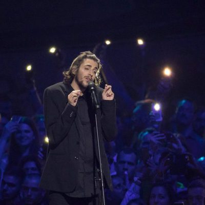 Salvador Sobral (Portugal) en la Final de Eurovisión 2017