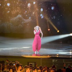 Anja (Dinamarca) en la Final de Eurovisión 2017