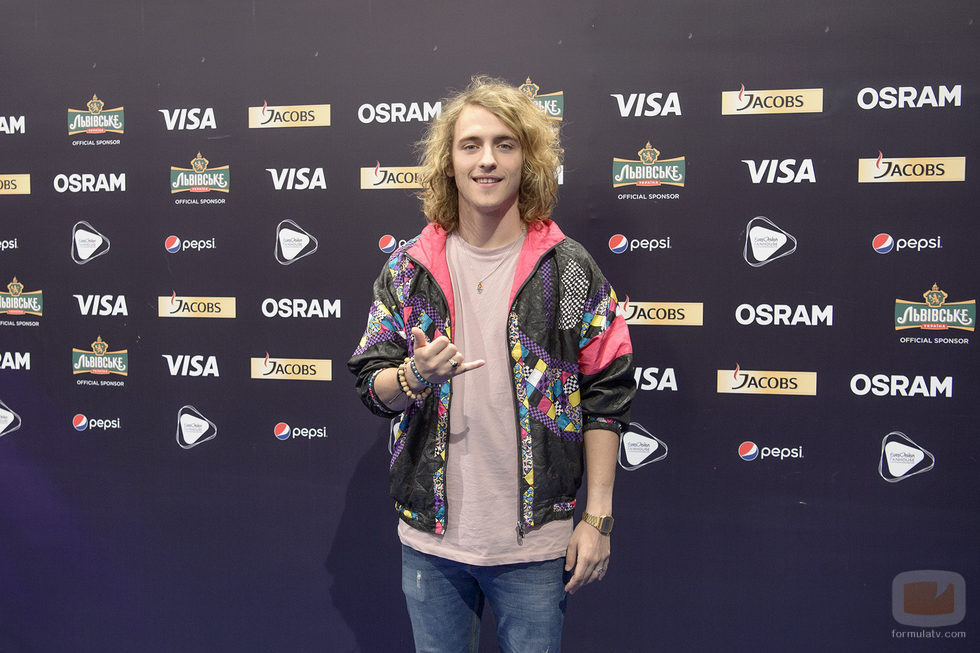 Manel Navarro, tras el ensayo general de Eurovisión 2017