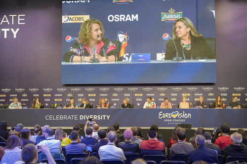 Rueda de prensa del Big Five en Eurovisión 2017