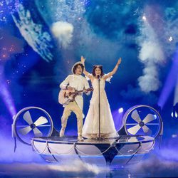 Naviband (Bielorrusia) en la Final de Eurovisión 2017