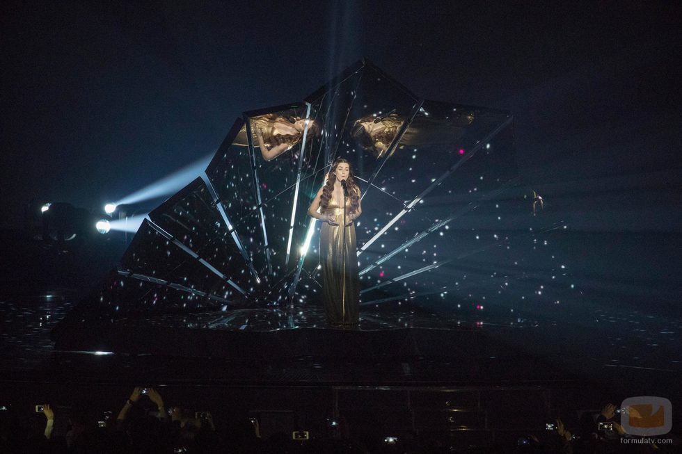 Lucie Jones (Reino Unido) en la Final de Eurovisión 2017