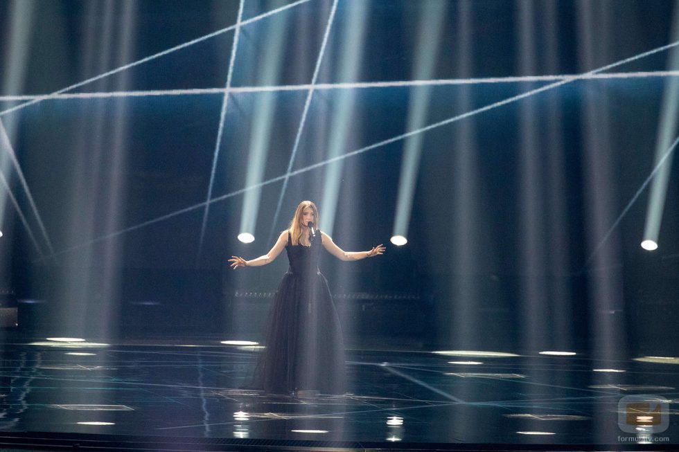 Blanche (Bélgica) en la Final de Eurovisión 2017