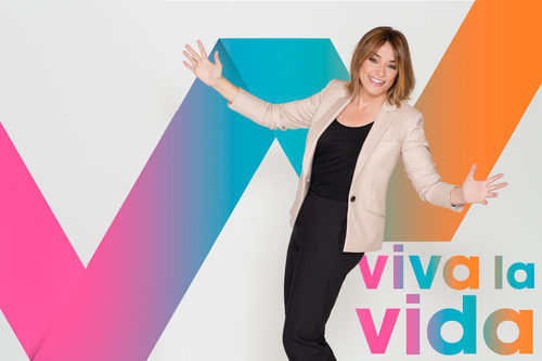 Toñi Moreno presentadora de 'Viva la vida'