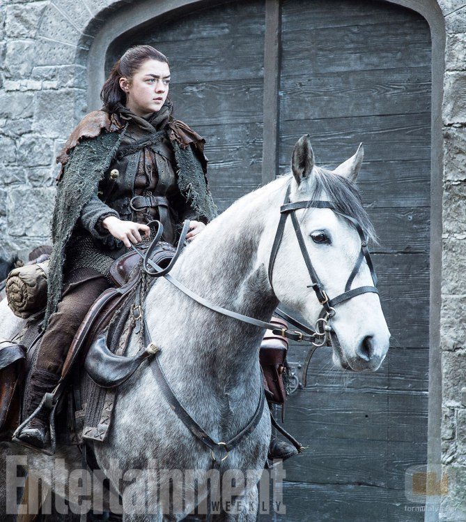Arya Stark (Maisie Williams) en la séptima temporada de 'Juego de Tronos'