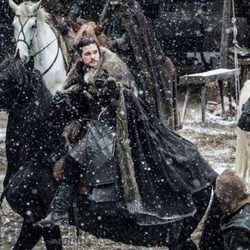 Jon Snow (Kit Harington) a caballo en la séptima temporada de 'Juego de Tronos'