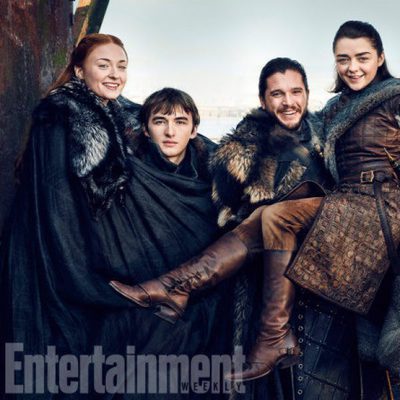 La familia Stark de Juego de Tronos' se reencuentra en esta sesión fotográfica