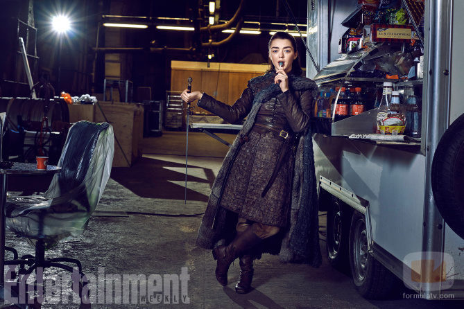 La actriz Maisie Williams interpreta a Arya Stark en 'Juego de Tronos'