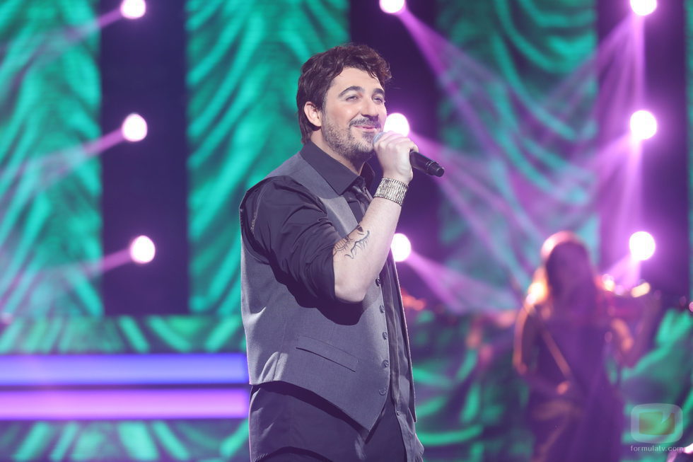 David Moreno es Antonio Orozco en la semifinal de 'Tu cara no me suena todavía'